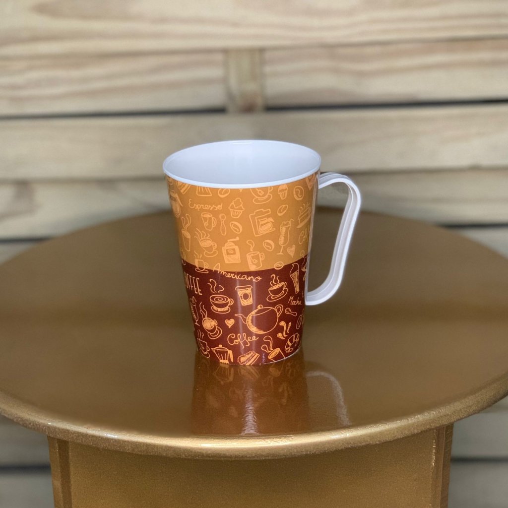 CANECA DECORADA CAFE 430ML 909741