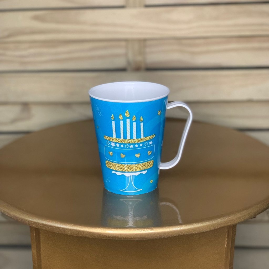 CANECA DECORADA ANIVERSARIO 430ML 930158