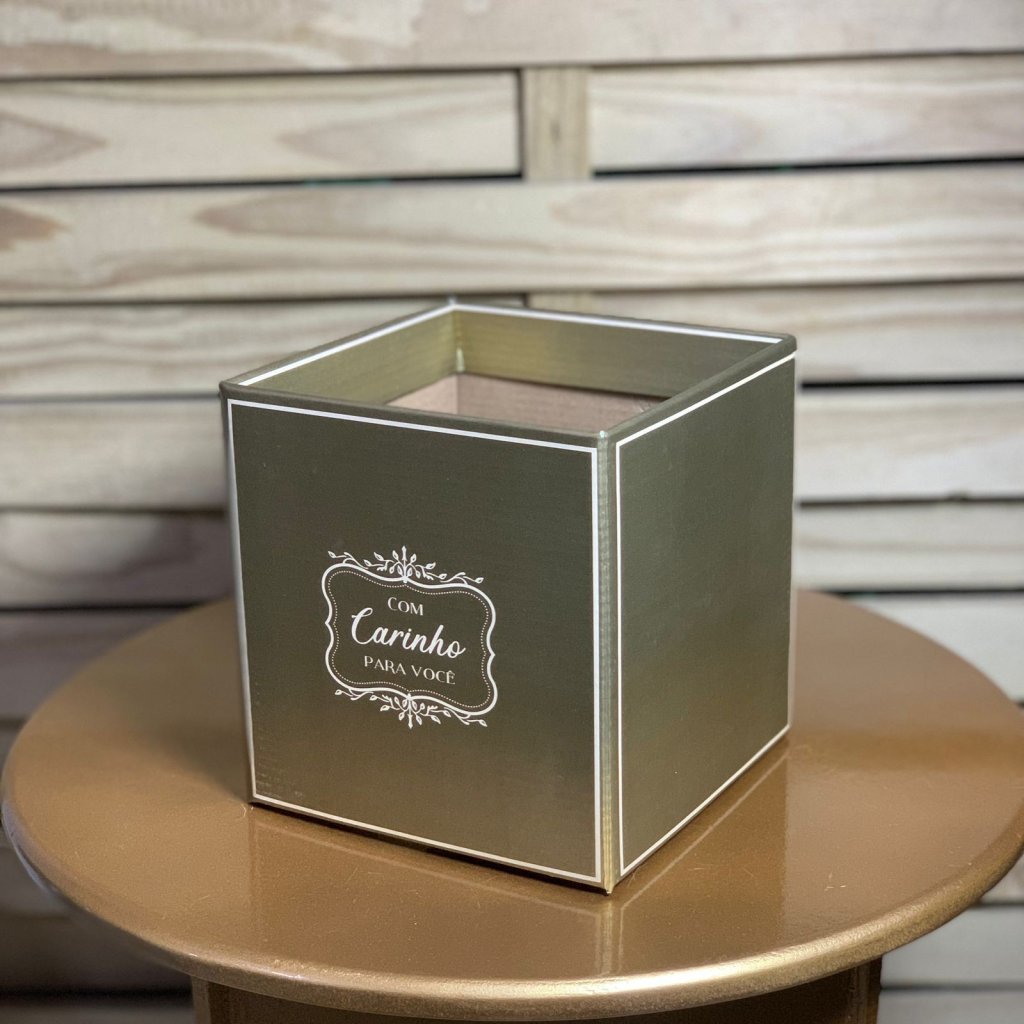 CACHEPOT QUADRAD CELEBRATION 14,5CMX14,5CMX15,5CM 10PC 35659
