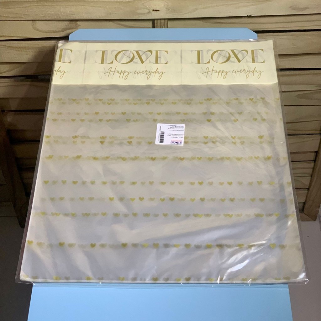 SACO TRANSP 45X59CM DEC NEW LOVE MARFIM 50UN 201269
