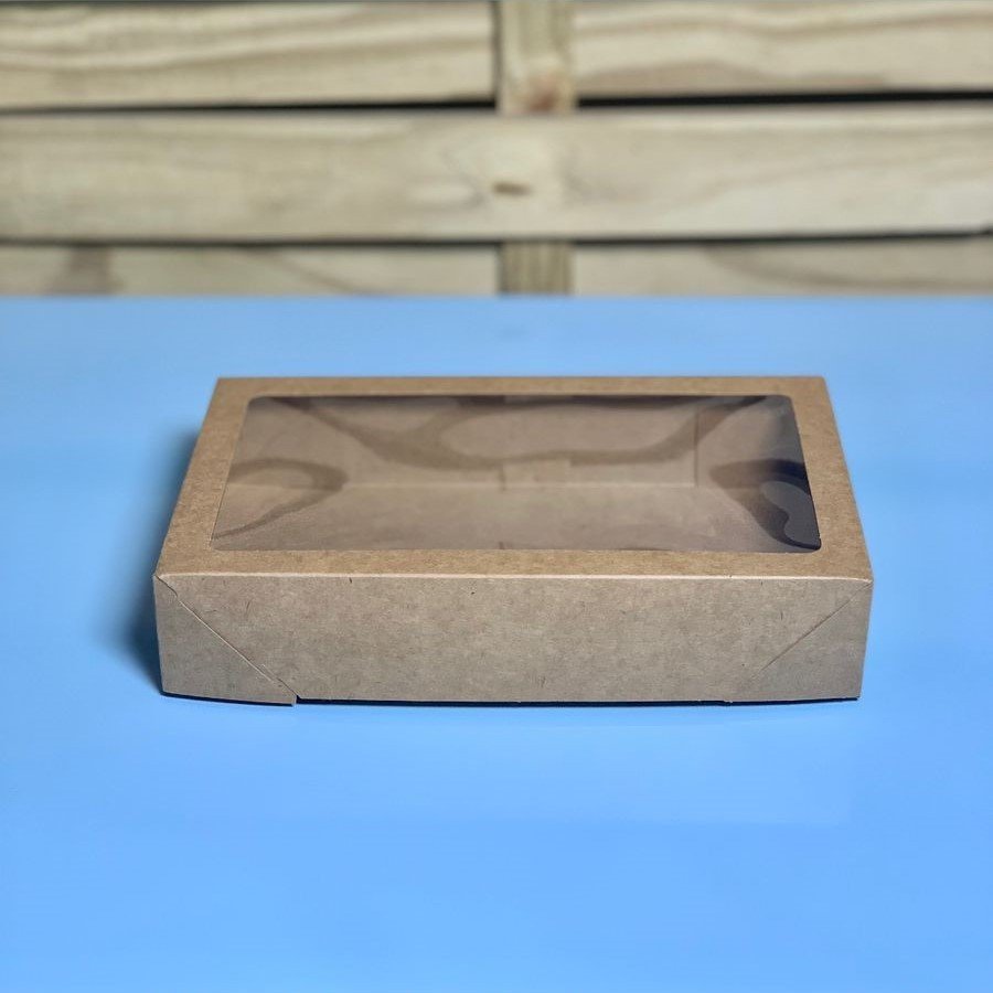 CAIXA KRAFT C/VISOR 15DOCES A4XC20XL12CM PCT C/10 136397