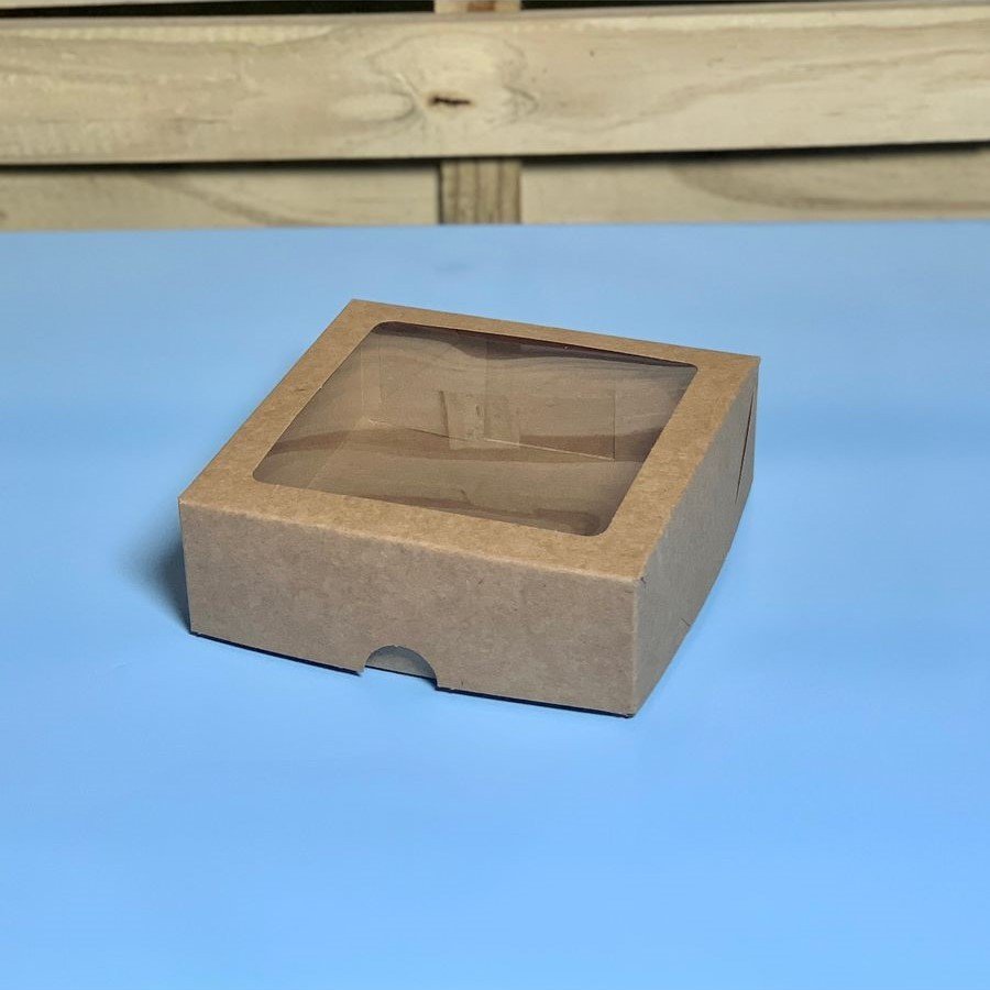 CAIXA KRAFT C/VISOR 09DOCES A4XC12XL12CM PCT C/10 136366