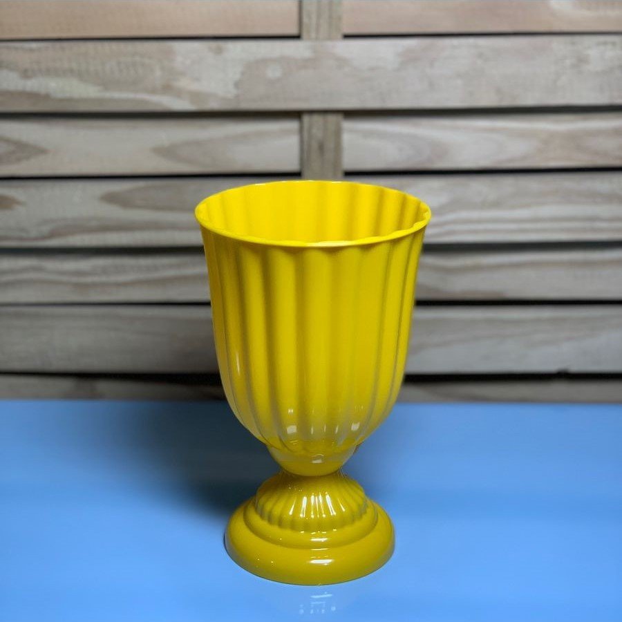VASO DUBAI PEQUENO AMARELO 21X13 099311