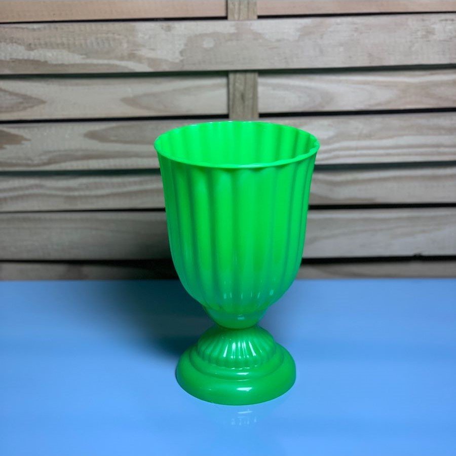 VASO DUBAI VERDE FLUORESCENTE PEQUENO 21X13 119071 VD002VDF