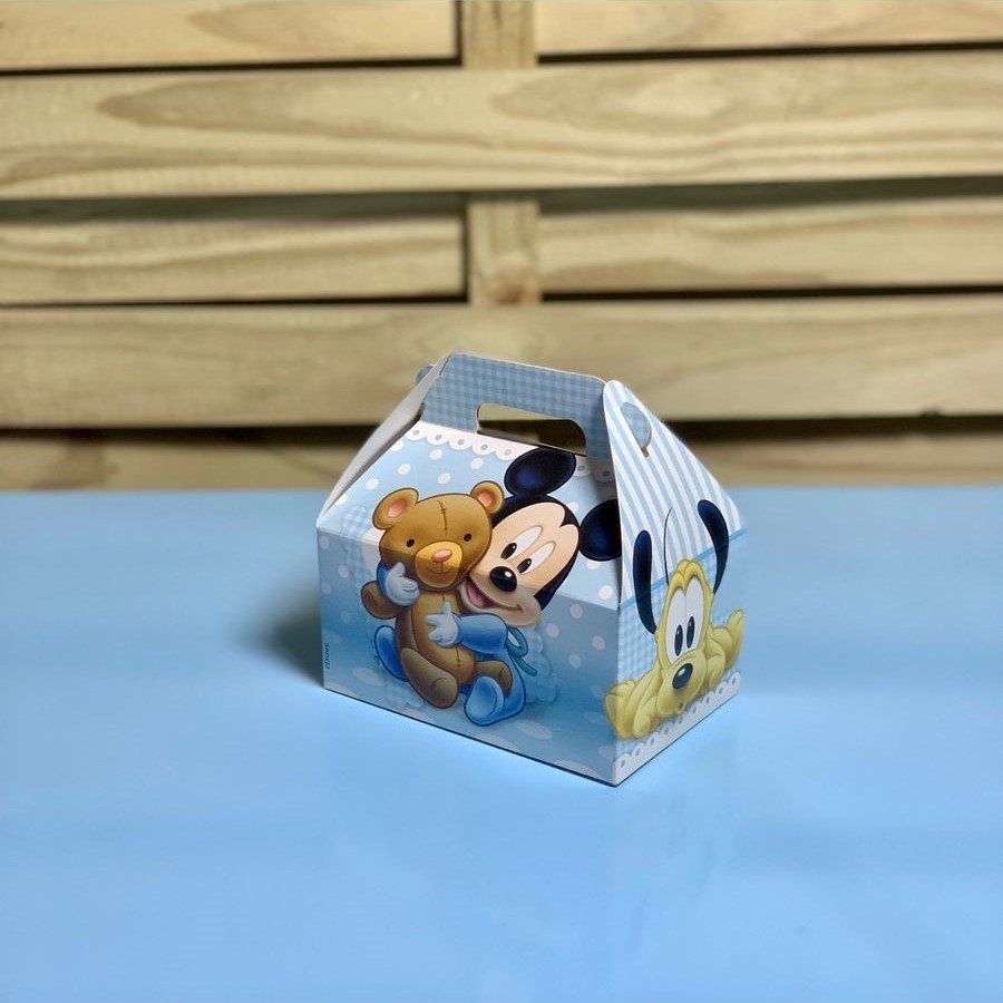 CAIXA MALETA KIDS -MICKEY BABY (M) 12X12X8 C/10 531911
