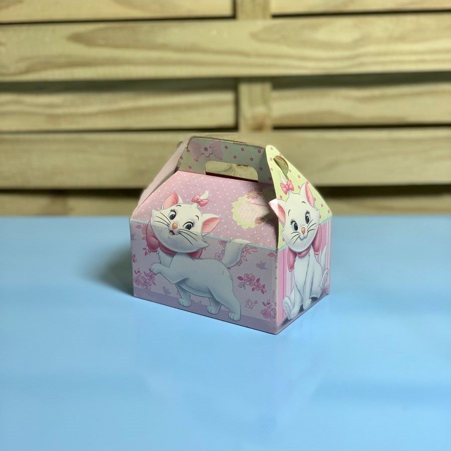 CAIXA MALETA KIDS MARIE BRANQUINHA (P) 12X12X8 250G 10 PT 10