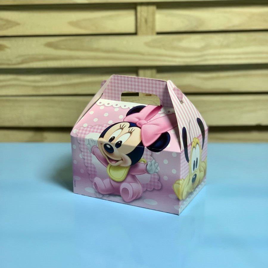 CAIXA MALETA KIDS - MINNIE BABY (M) 12X12X8 - 531914 276192