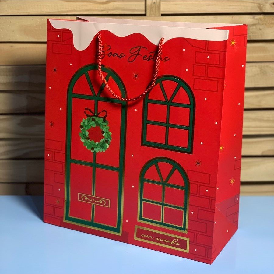 SACOLA PREMIUM ESP JOYFUL OUR C/HS G 38X34X15CM 417168