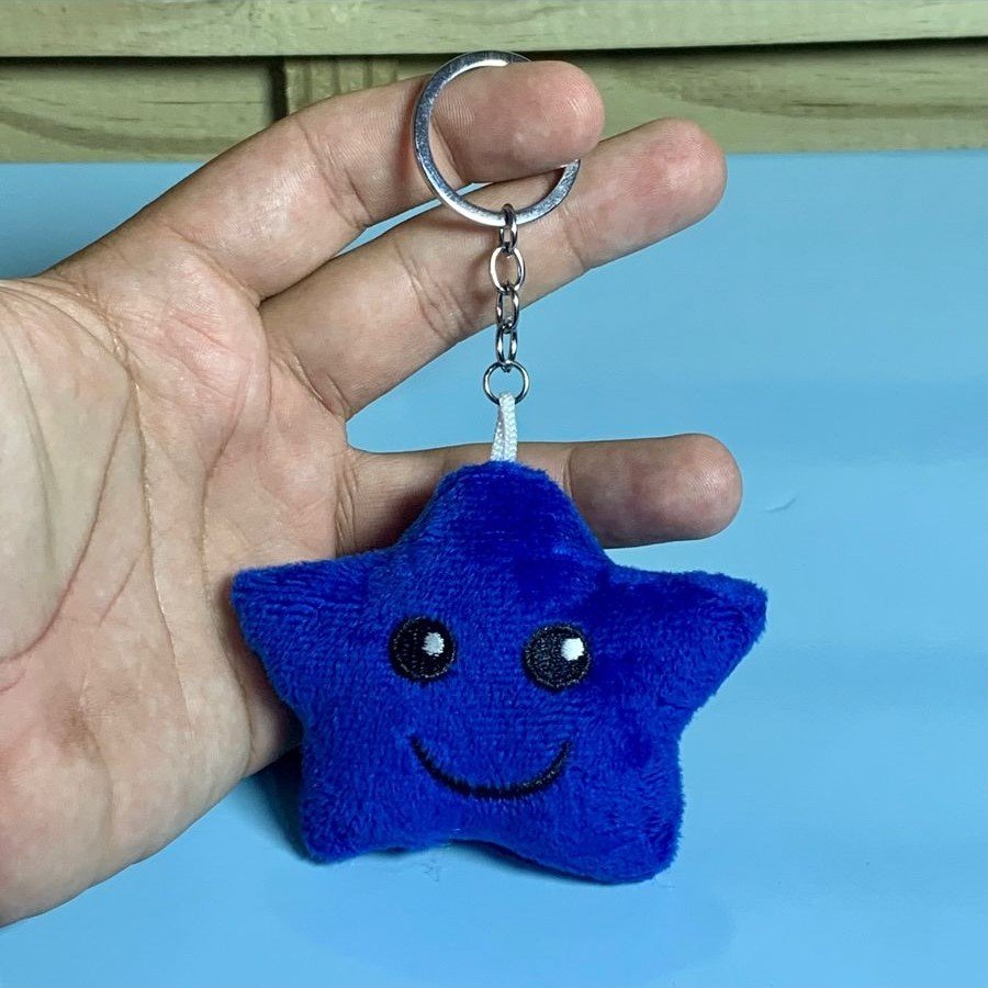 CHAVEIRO TECIDO 8CM ESTRELA 909754