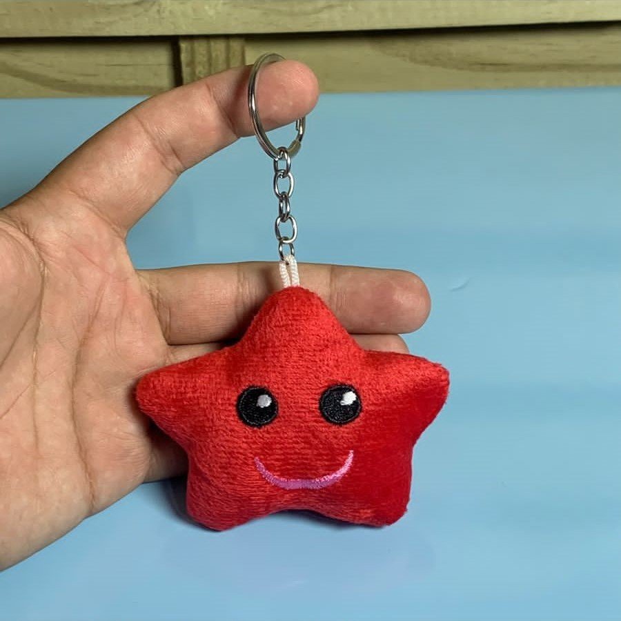 CHAVEIRO TECIDO 8CM ESTRELA 909754