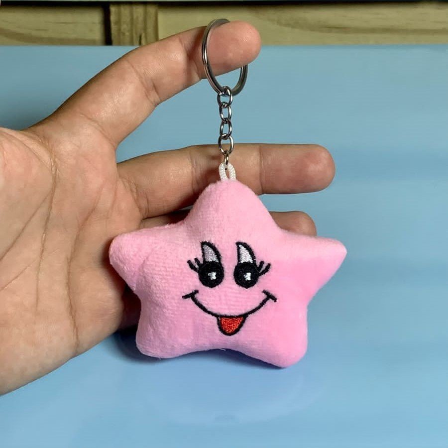 CHAVEIRO TECIDO 8CM ESTRELA 909754