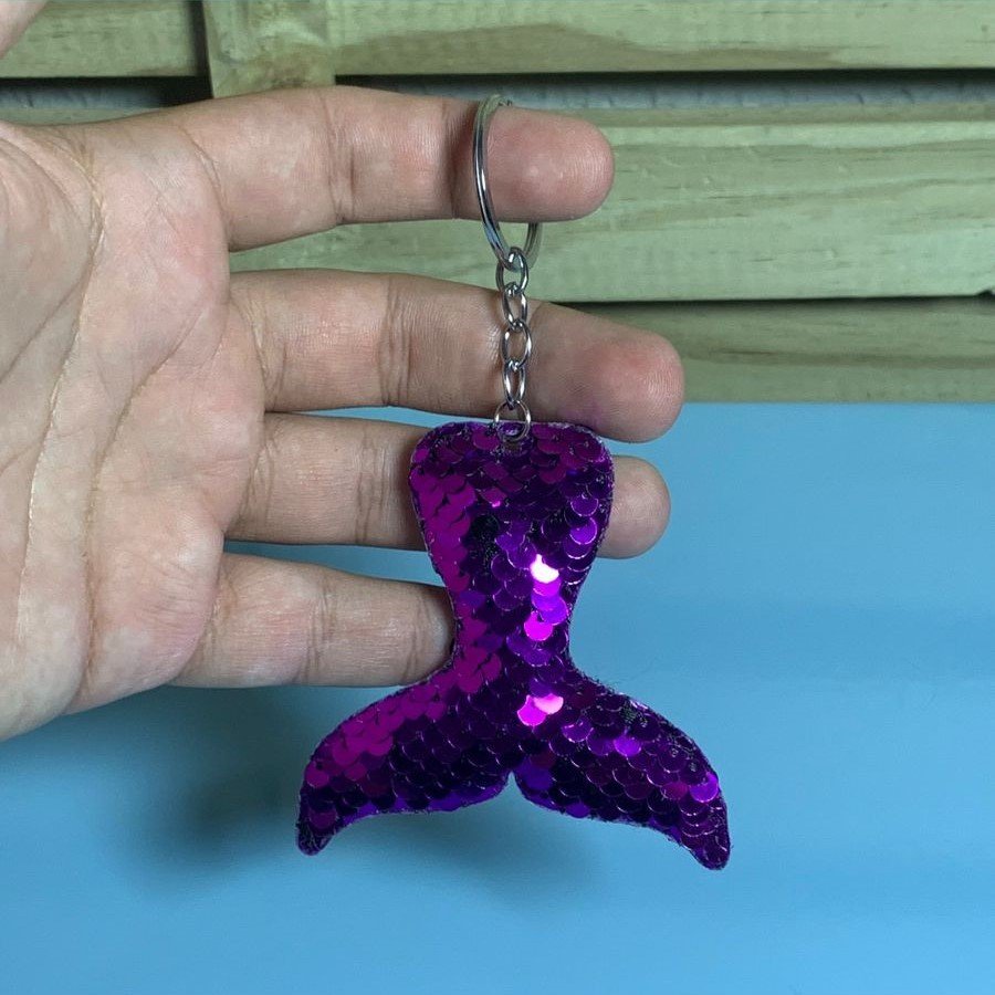 CHAVEIRO TECIDO 8CM BRILHOSO 909822