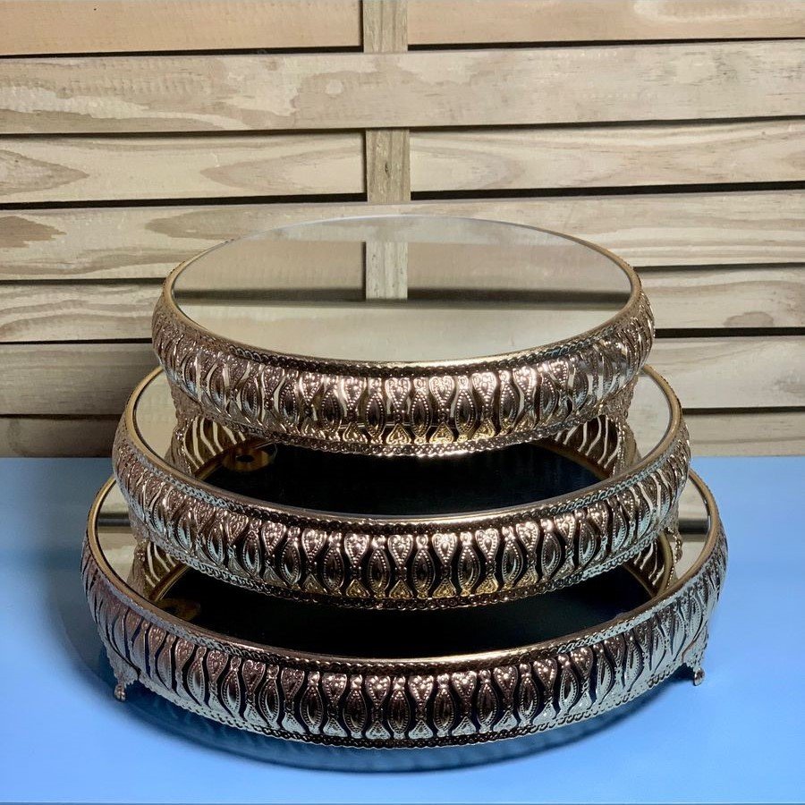 TRIO DE BASES ABU DHABI OURO 602314 70342