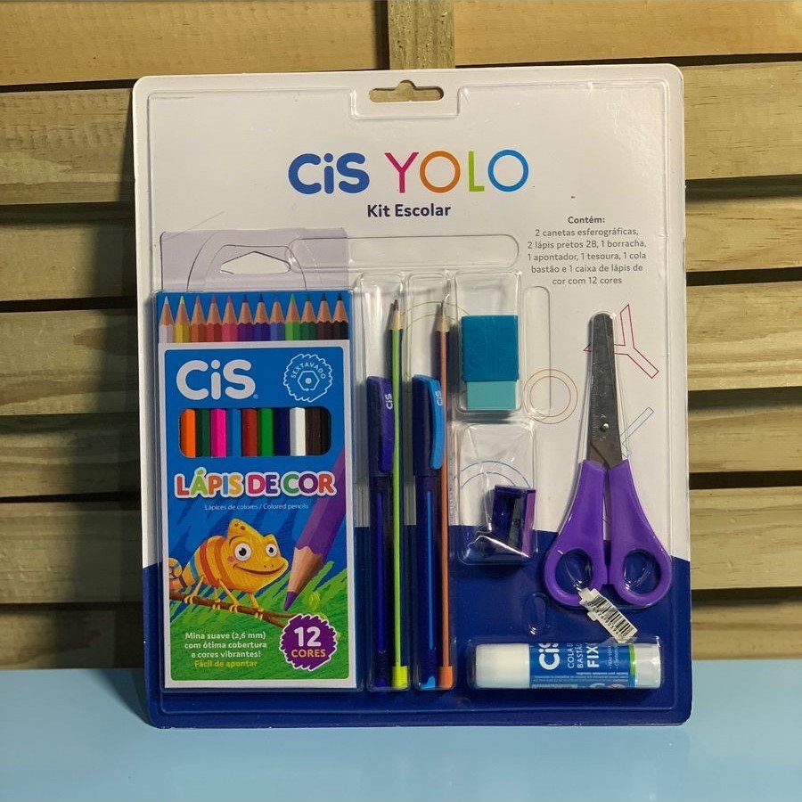 KIT ESCOLAR YOLO 9 SORTIDO 066684