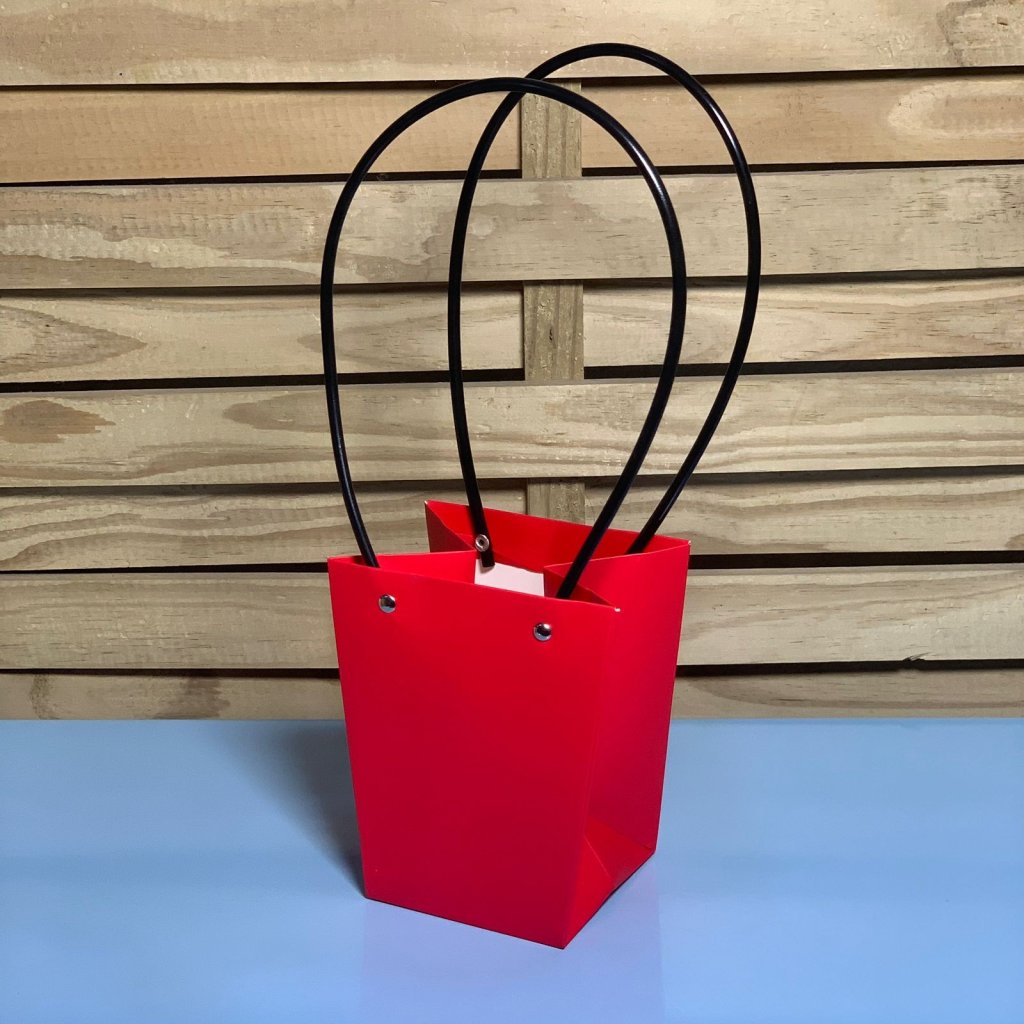 BOLSA DE PAPEL PARA FLORES 13CMX9.5CMX15.5CM 055898