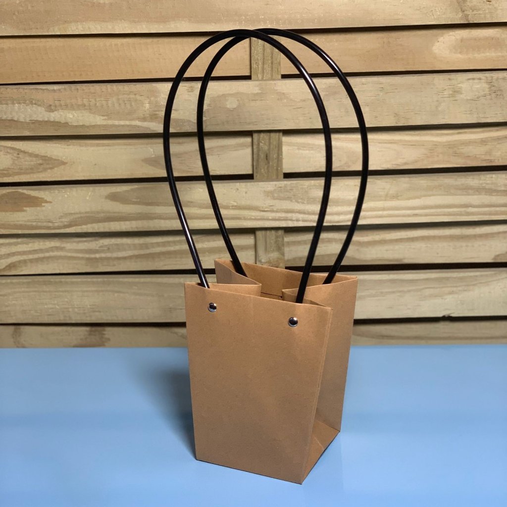 BOLSA DE PAPEL PARA FLORES 13CMX9.5CMX15.5CM 055898