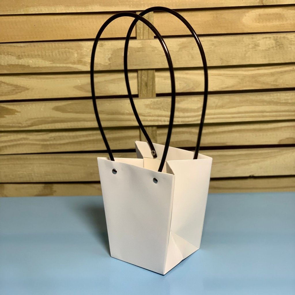 BOLSA DE PAPEL PARA FLORES 13CMX9.5CMX15.5CM 055898