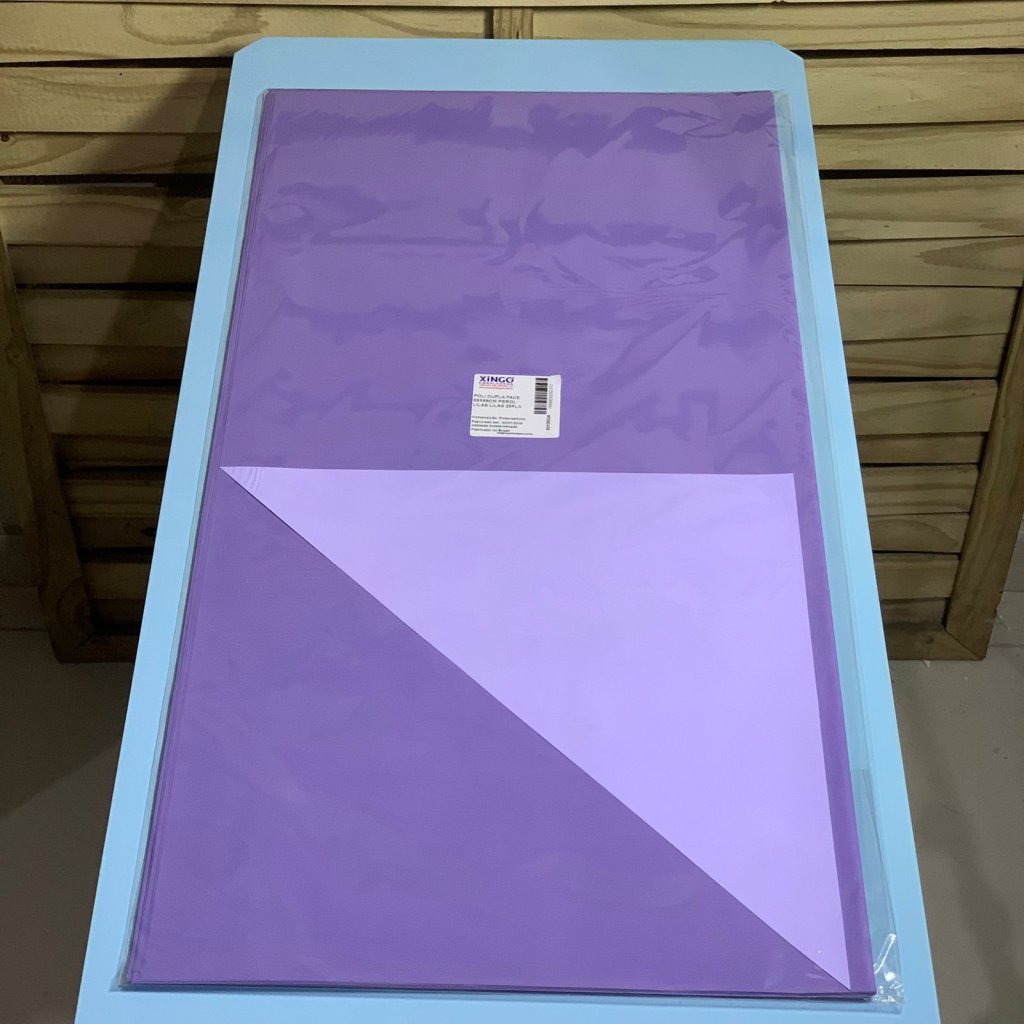 POLI DUPLA FACE 69X69CM PEROL LILAS LILAS 25FLS 202372