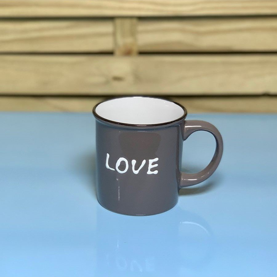 CANECA CERAMICA SAGE CINZA 310ML WG15586 130887