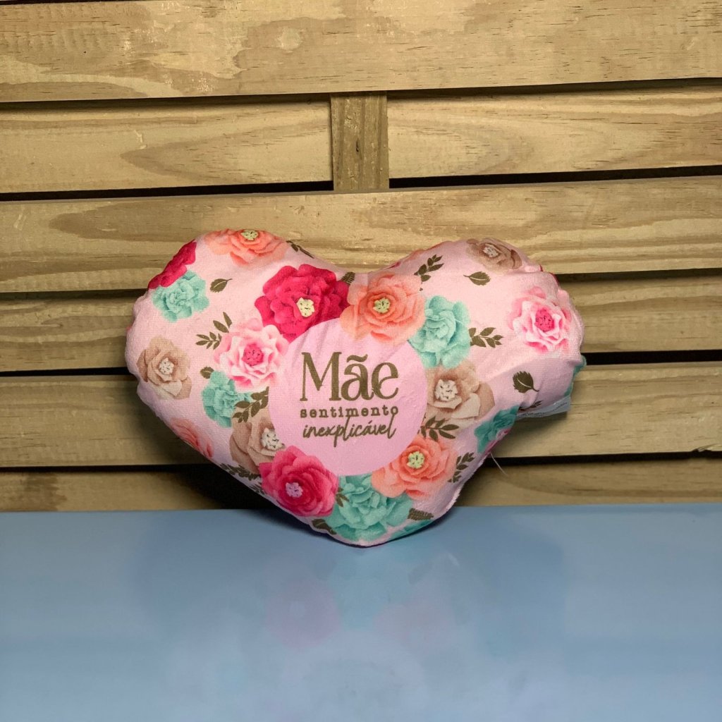ALMOFADA CORACAO MAE 20X28CM 906496