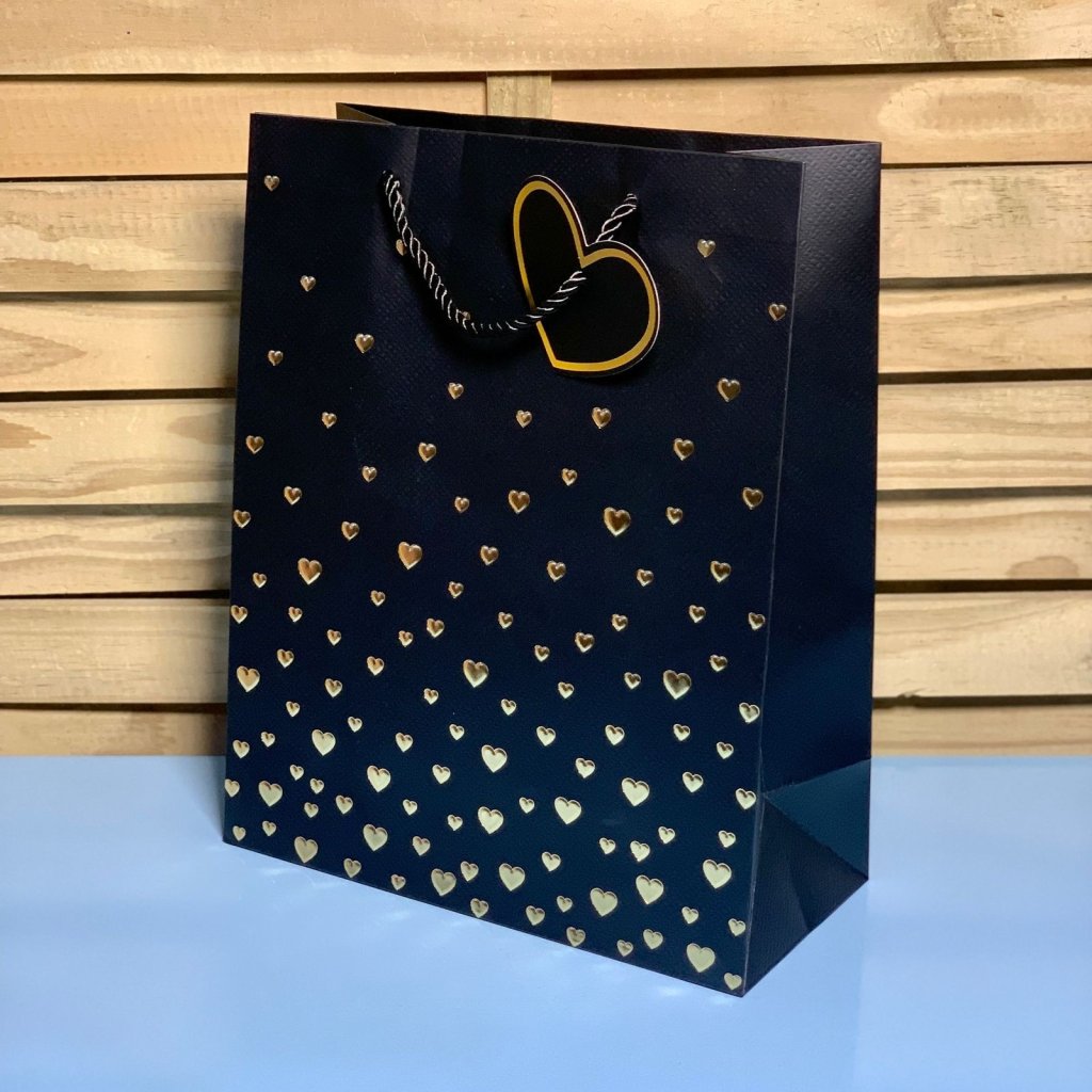 SACOLA PARA PRESENTE DE PAPEL 32X26X12CM 561830
