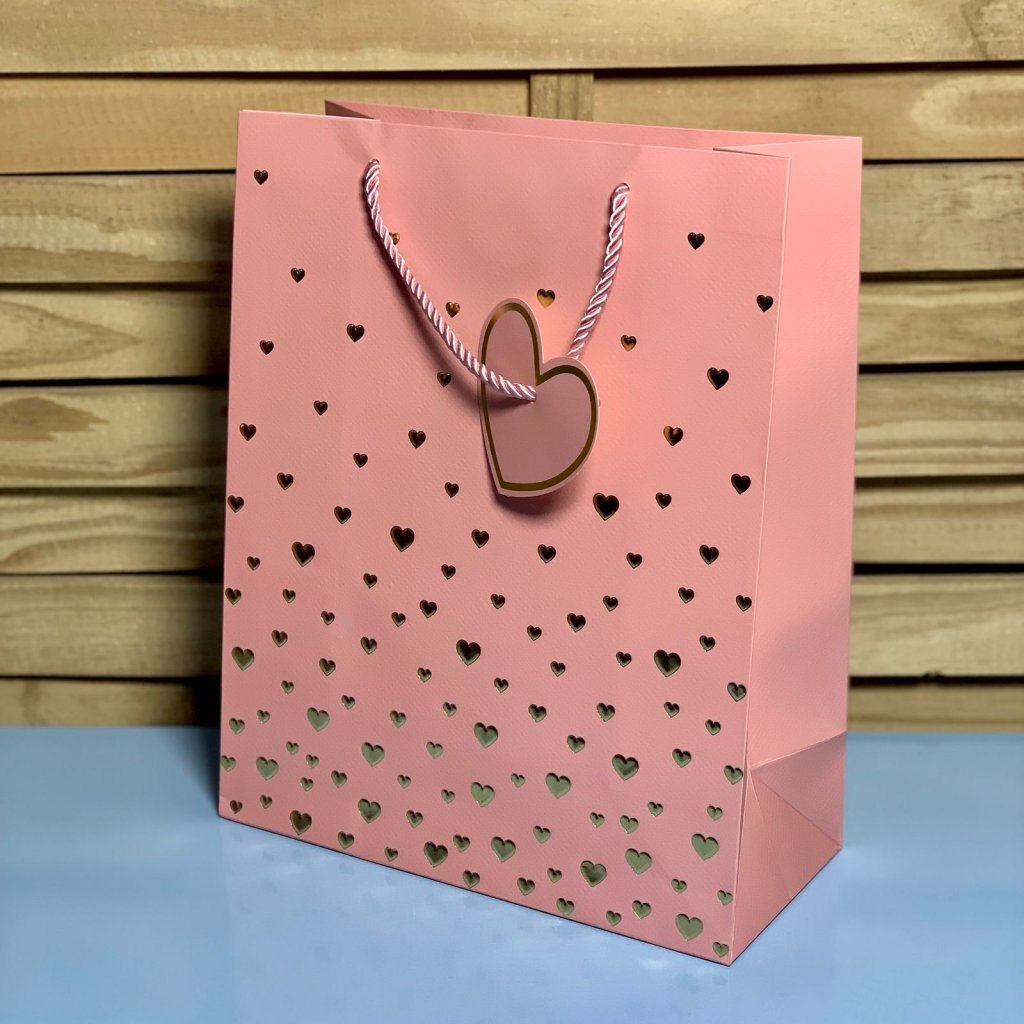 SACOLA PARA PRESENTE DE PAPEL 32X26X12CM 561830