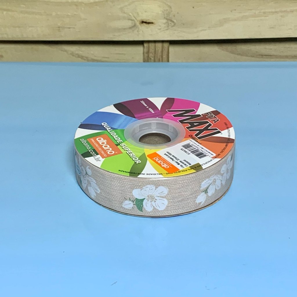 FITA MAXI PAPERLOOK ENCANTO 32MMX100M NATURAL 36649