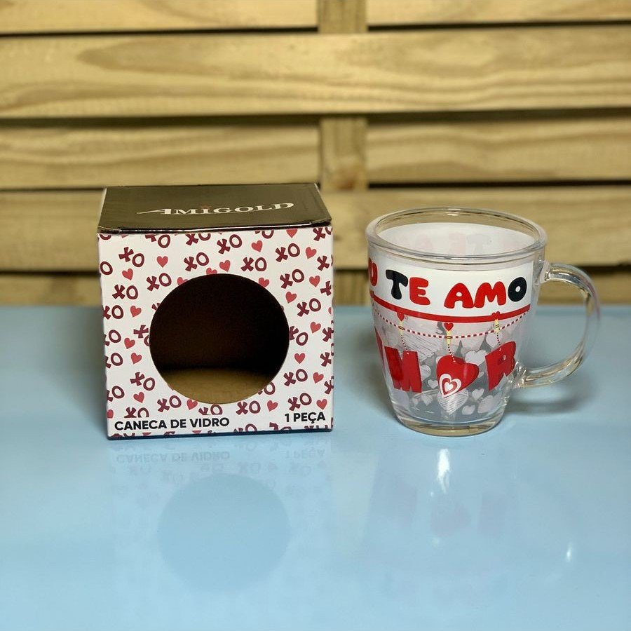 CANECA DE VIDRO DE 380ML 263691