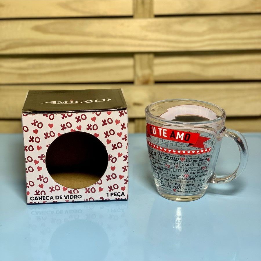 CANECA DE VIDRO DE 380ML 263691