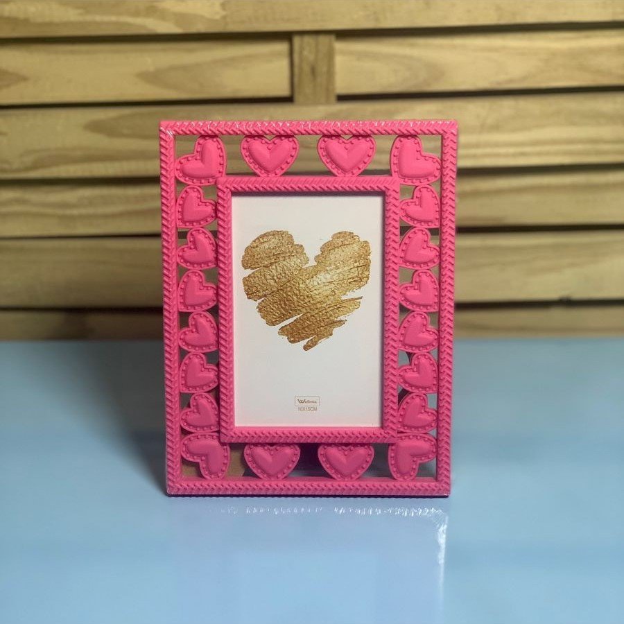 PORTA RETRATO PLASTICO MUITO AMOR 10CMX15CM 185900
