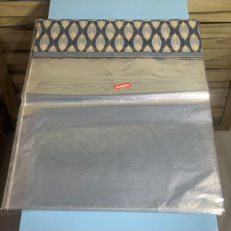 SACO TRANSP 45X59 WAVES AZL BARRADO C/25UN 11201216 623507