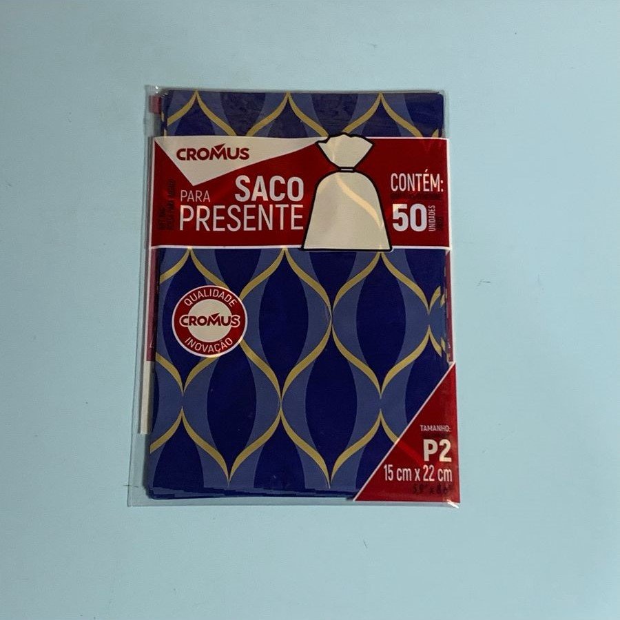 SACO METAL 15X22 WAVES AZL/OUR PT C/50UN 362239 99008484