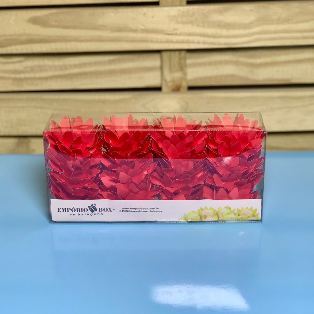 FORMINHA PARA DOCE FLOR MAYA VERMELHO MONT C/40 464505