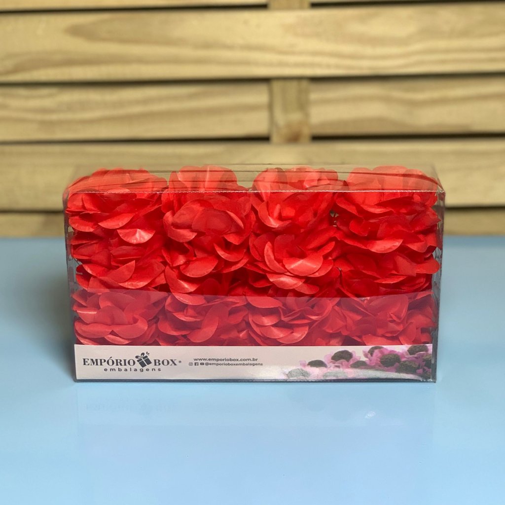 FORMINHA PARA DOCE FLOR NENA SUPER SEDA VERMELHO C/40 475891