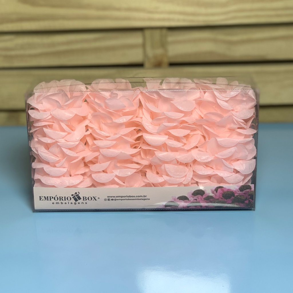 FORMINHA PARA DOCE FLOR NENA SUPER SEDA ROSA BB C/40 475341