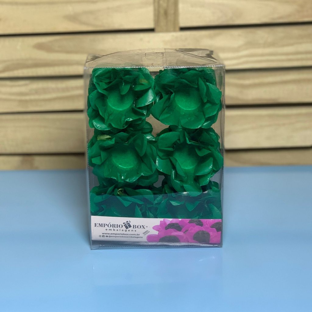 FORMINHA PARA DOCE FLOR LILY SEDA VERDE ESC C/30UN 493536