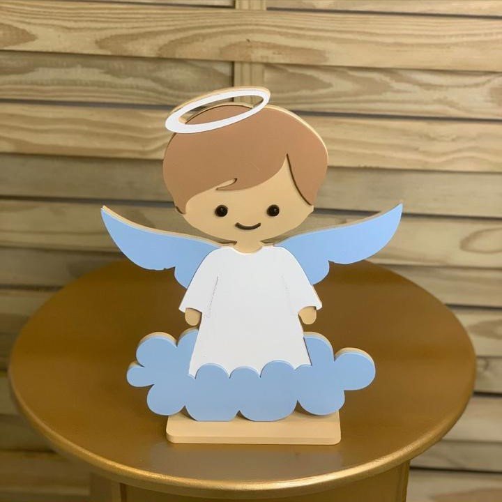 ANJO C/NUVEM 25CM MDF 4MM 605718