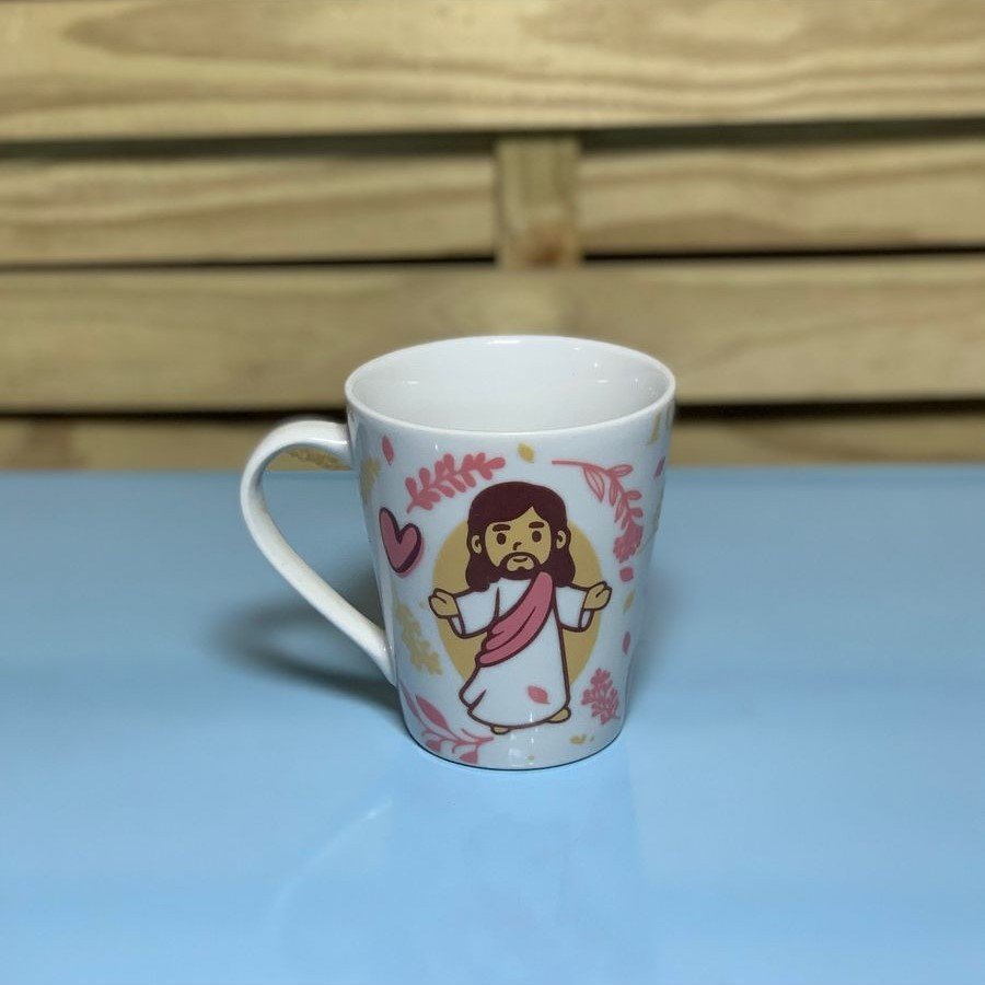 CANECA 310ML TEXTOS BIBLICOS SORTIDA 950121