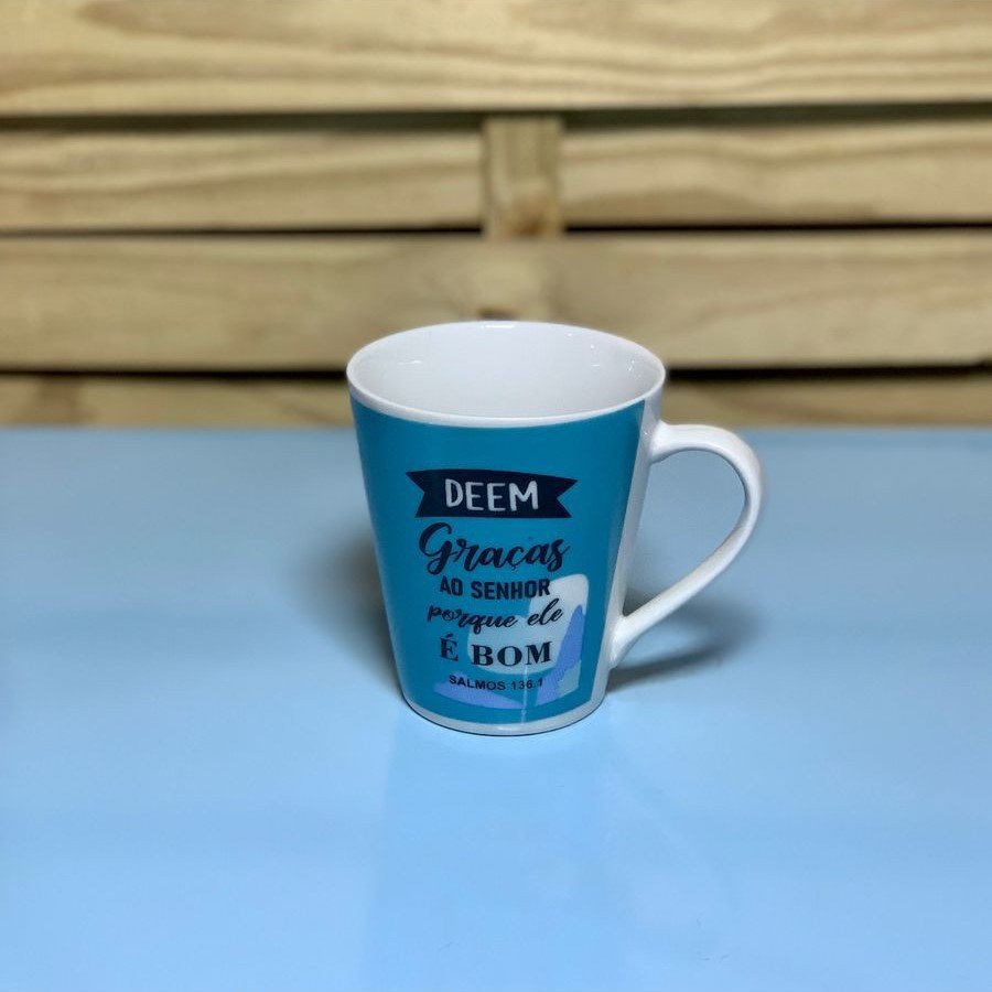 CANECA 310ML TEXTOS BIBLICOS SORTIDA 950121