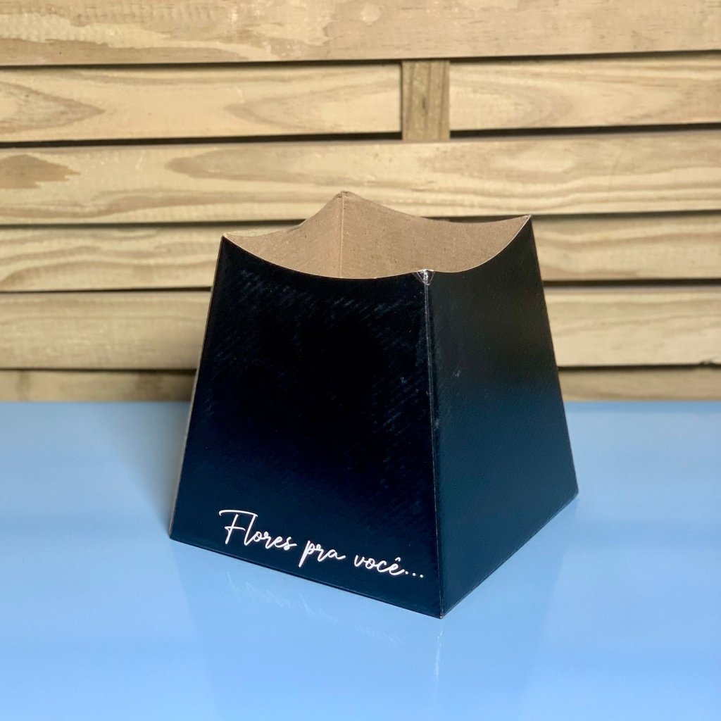 VASO KRAFT AMSTERDAM FLORES PRA VOCE 17CMX17,2CMX12CM 32225