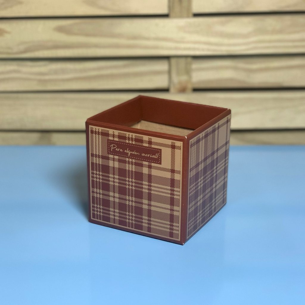 CACHEPOT QUADRADO TRADIZIONE 11CMX11CMX11CM 10PC 36757