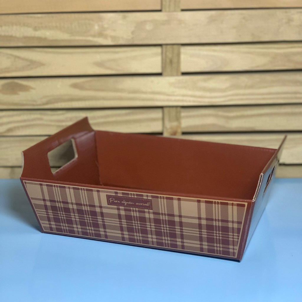 BANDEJA VINTAGE TRADIZIONE 26CMX18CMX8,5CM MARROM/NAT 36755