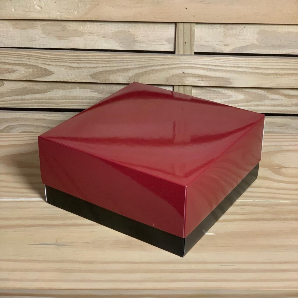 CAIXA CONCEPT M ESTAMPA 04 PLAST 21X21X10CM 127174