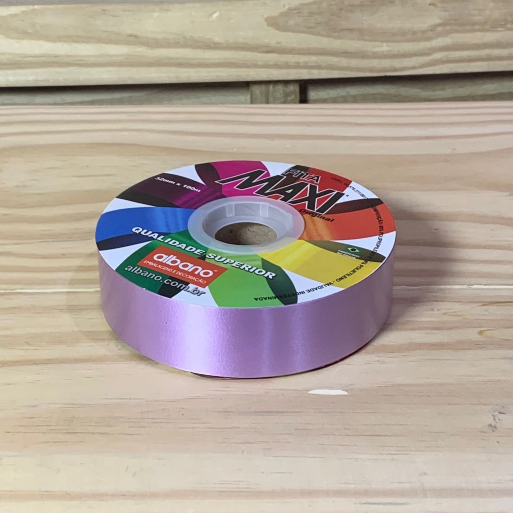 FITA MAXI LISO 32MMX100M LILAS 31673