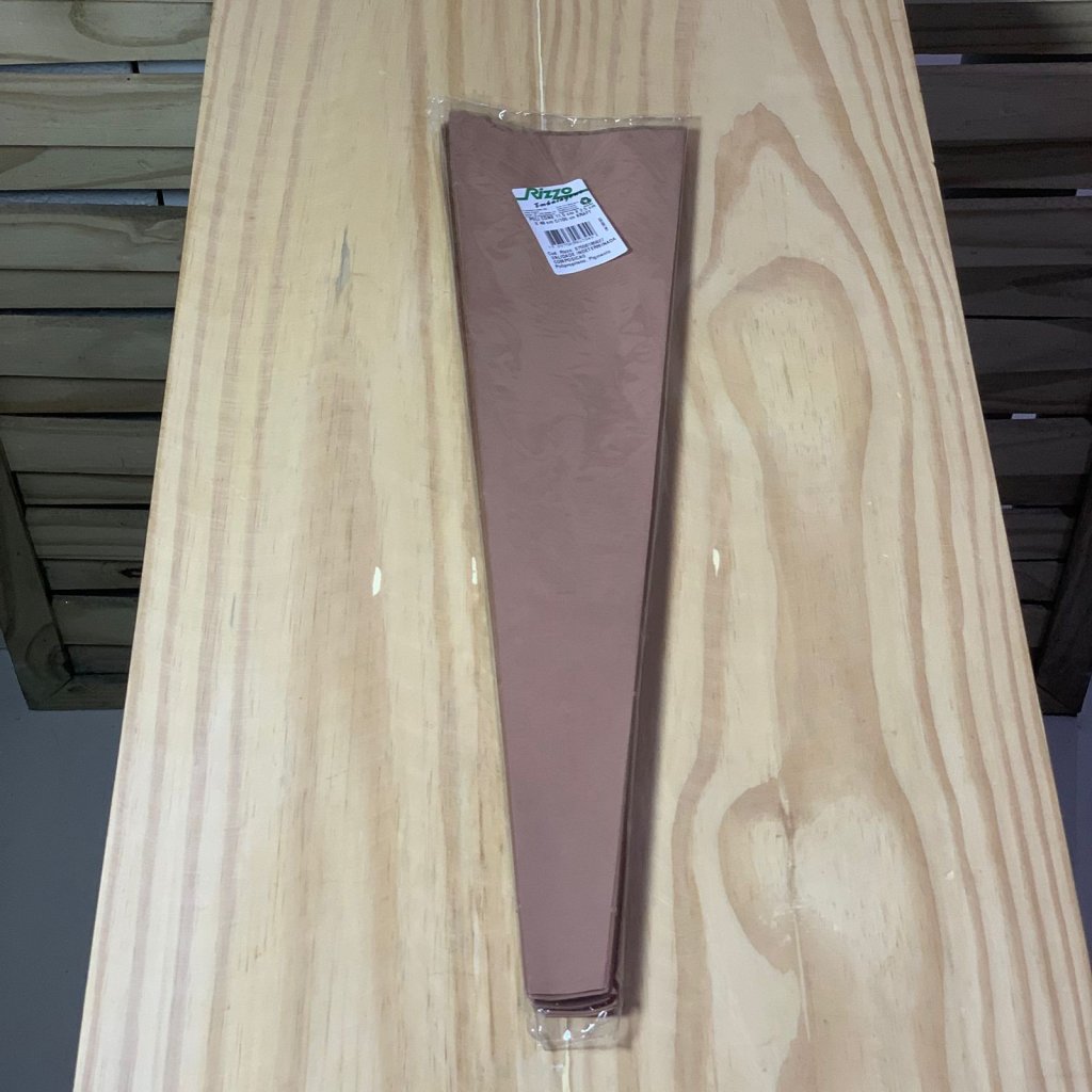 POLI CONE 11,5CMX2,5CMX48CM C/100UN KRAFT 023949