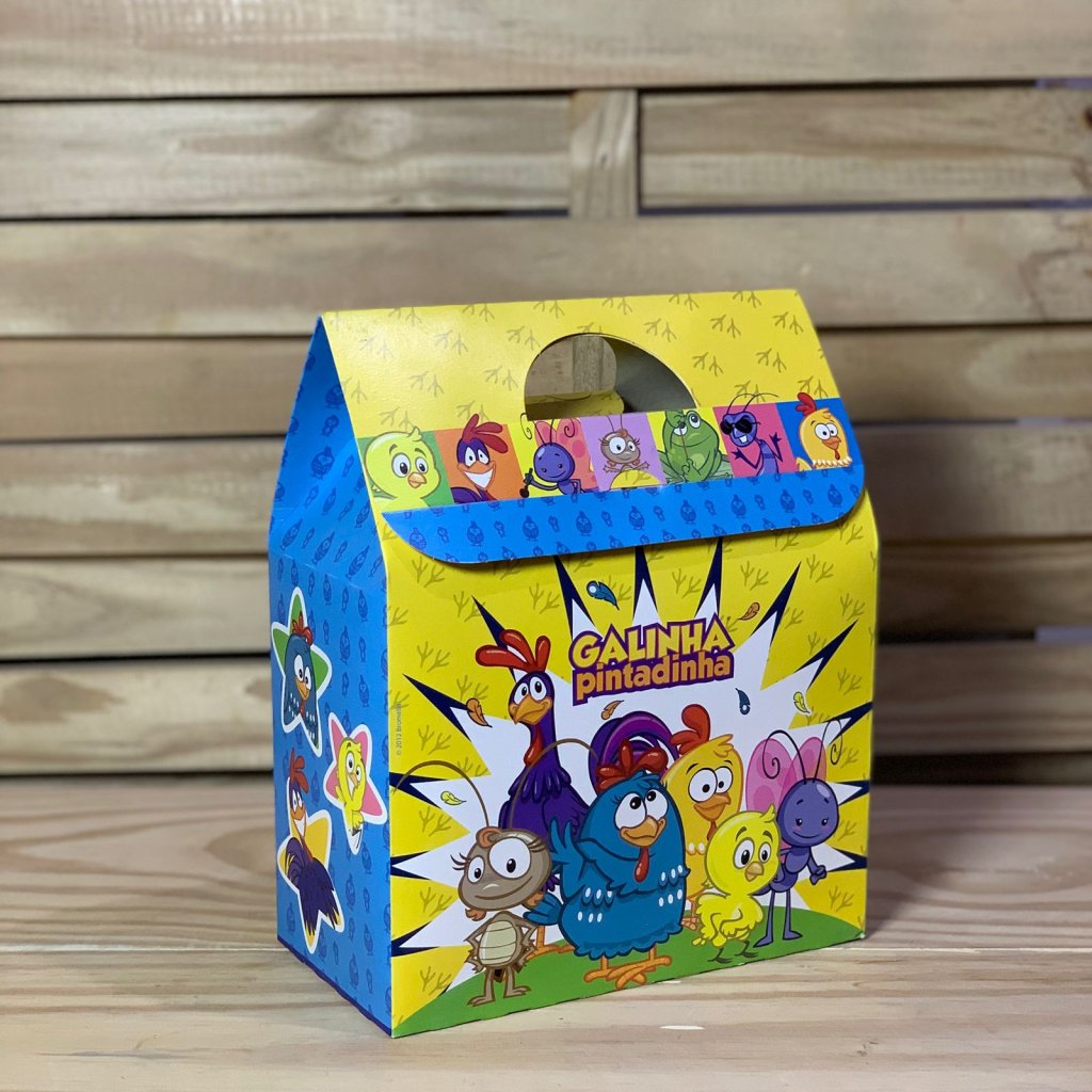 CX MALETA HOUSE TURMA DA GALINHA M 20X26X10,5 994160