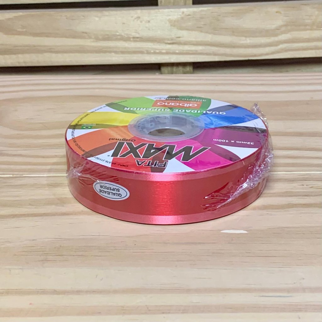 FITA MAXI FM 03D 32MMX100M VERMELHA 10500