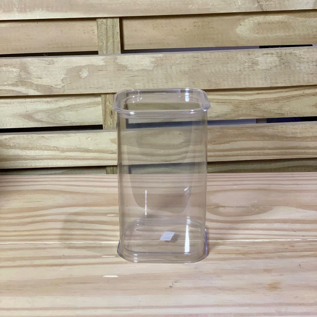 TUBOX PET QUADRADO TPA CRISTAL 9X9X16 326687 970001