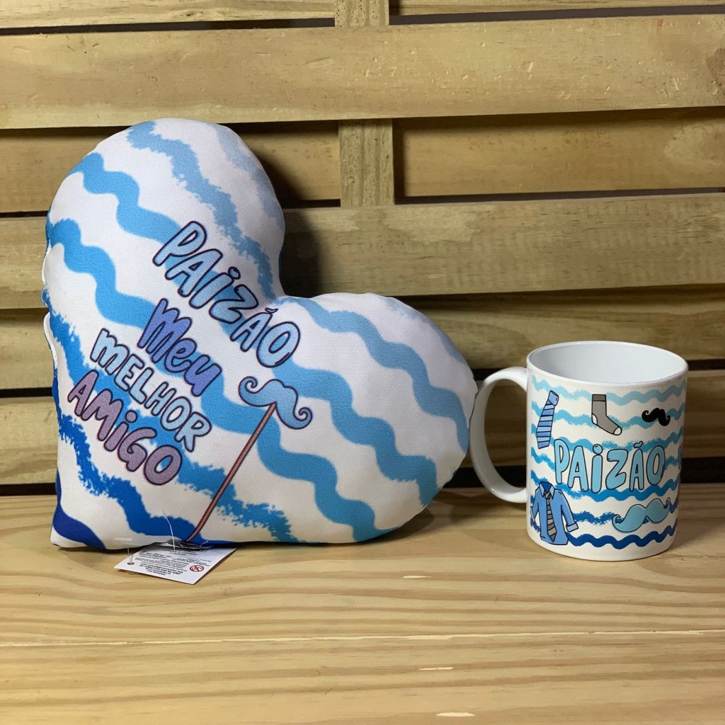 CORACAO M SEM BRACO PAI COM CANECA 902674