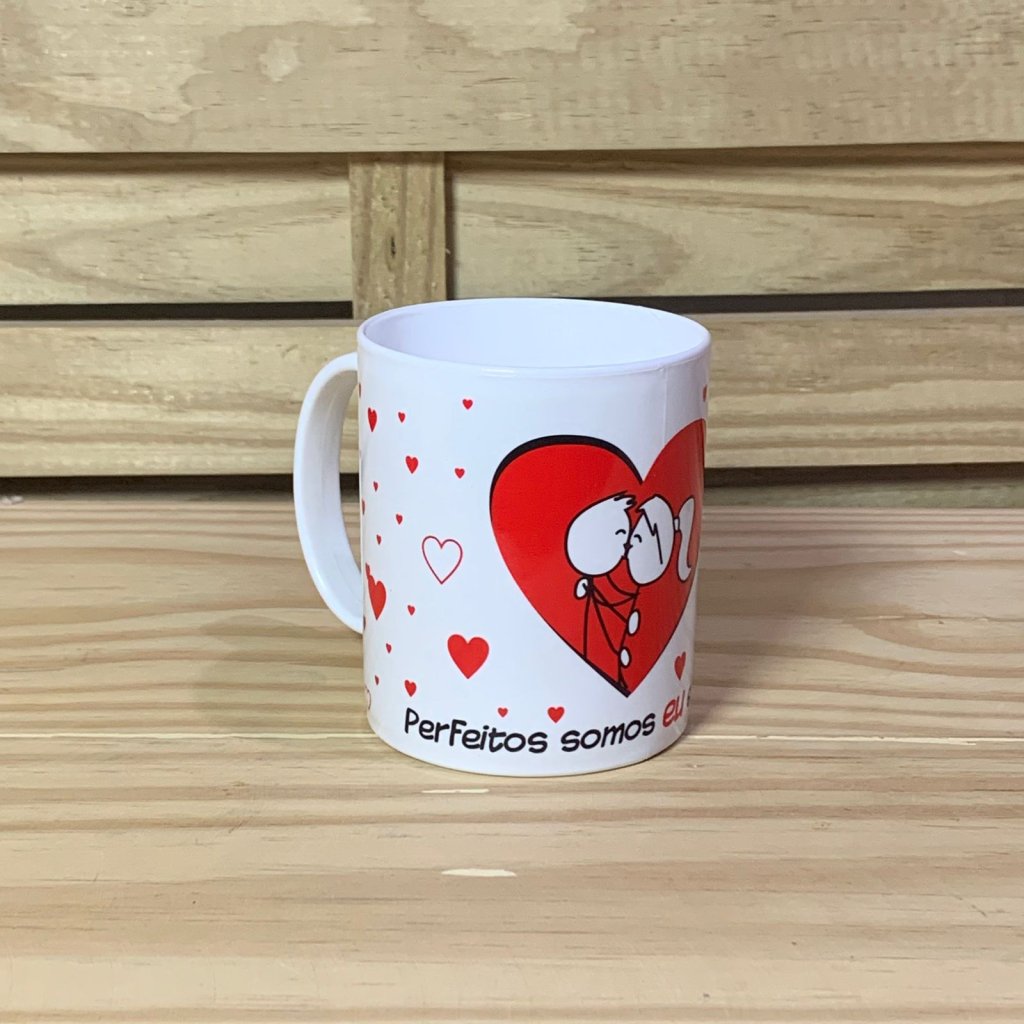 CANECAS PLASTICAS 350ML AMOR SORTIDAS 903282